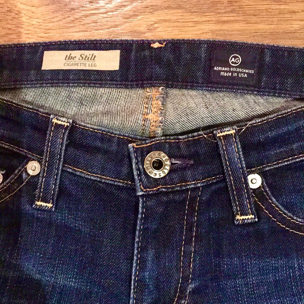 AG LOW RISE THE STILT CIGARETTE JEANS NWOT - Picture 11 of 11